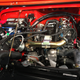 The Mahindra’s 2.5-liter diesel engine. Credit: Jason Torchinksy